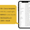 50+ Canva Planners PLR Bundle - Image 3